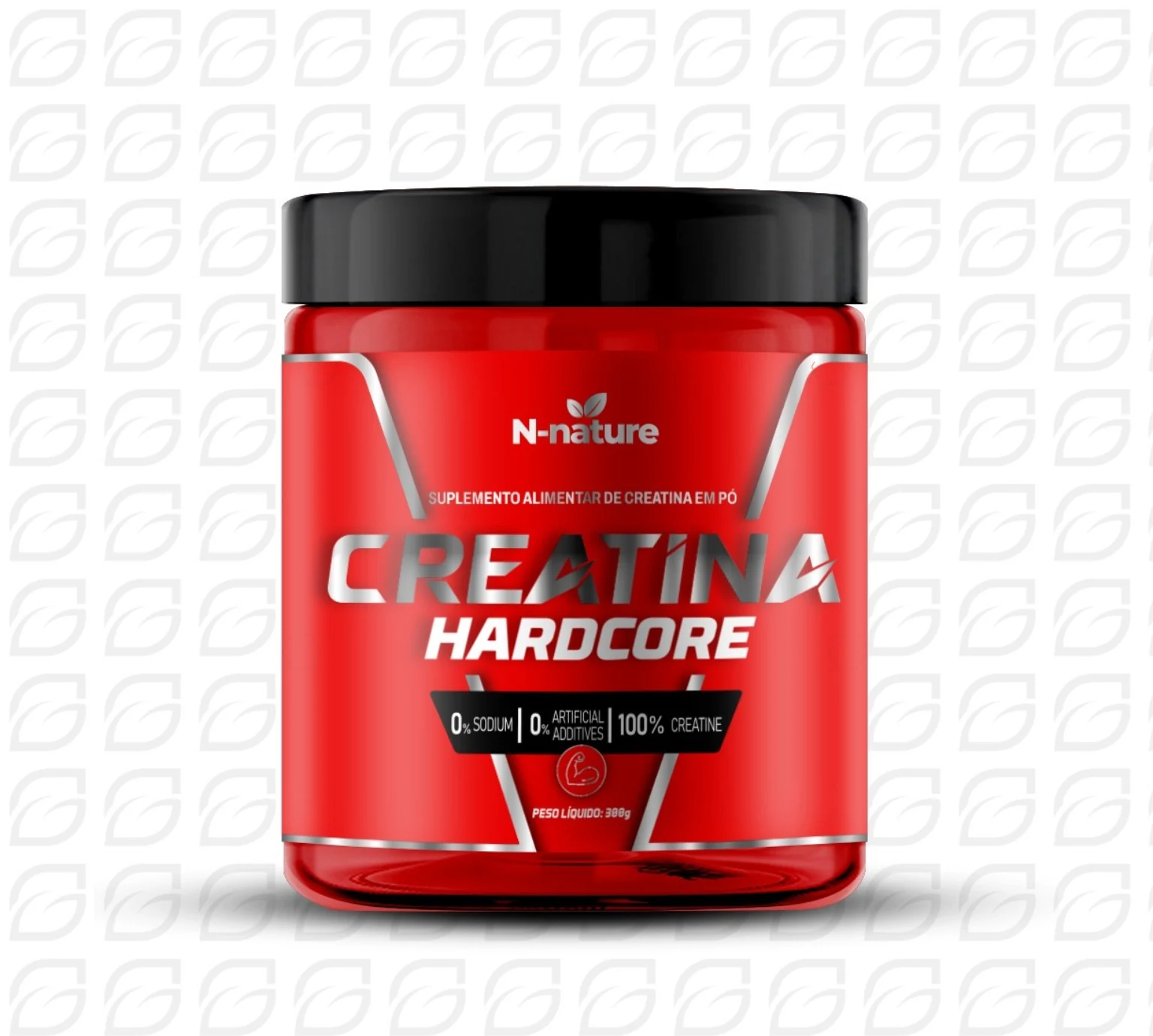 Embalagem original N–Nature Creatina Hardcore