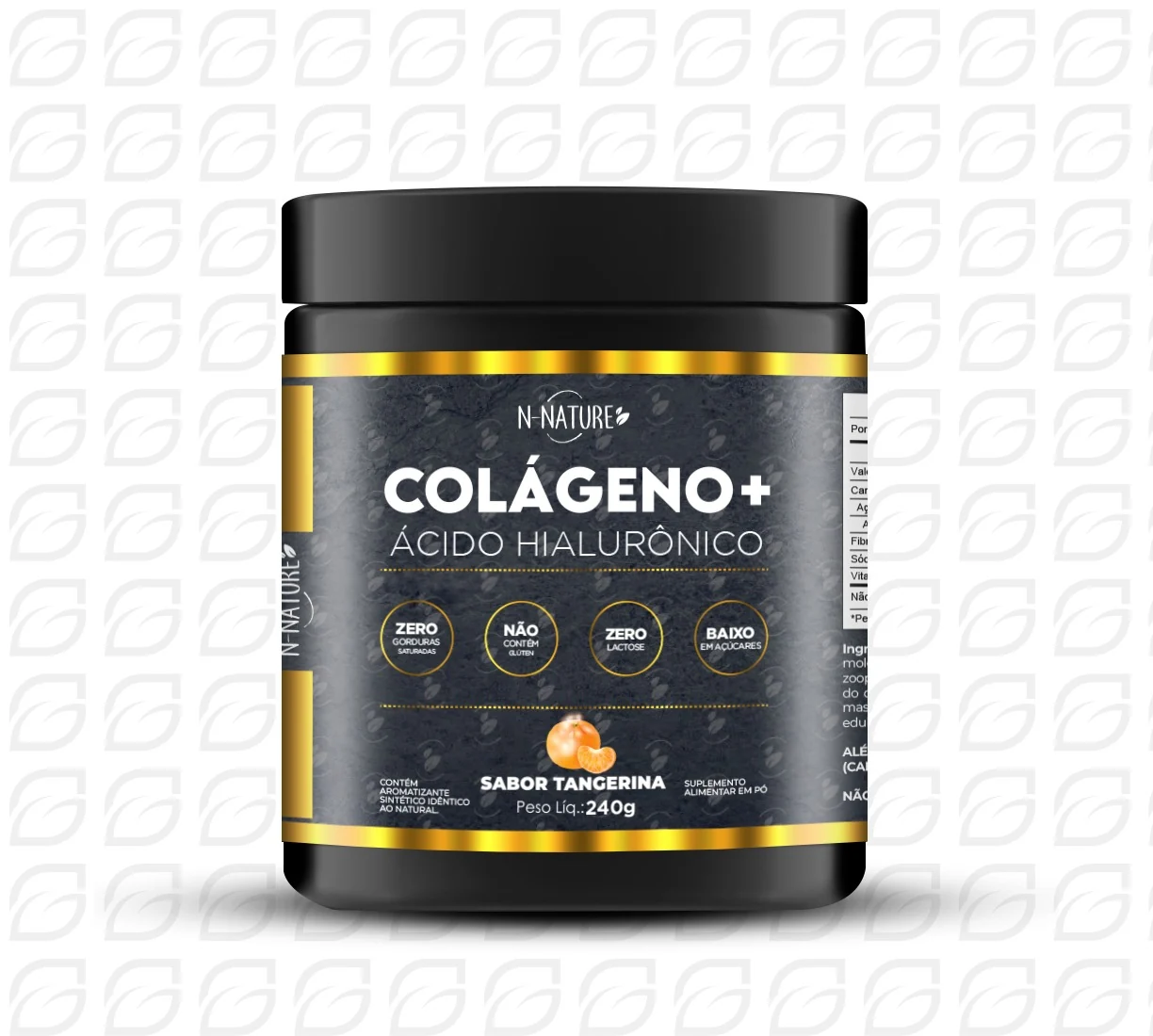 Embalagem original N–Nature Colágeno + Ácido Hialurônico